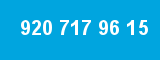 920 717 96 15 920 717 96 15